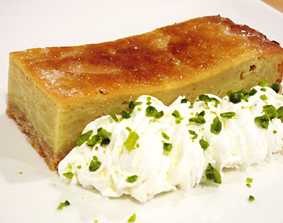 まるなかふぇ　今月のスイーツ　スイートポテトのブリュレ